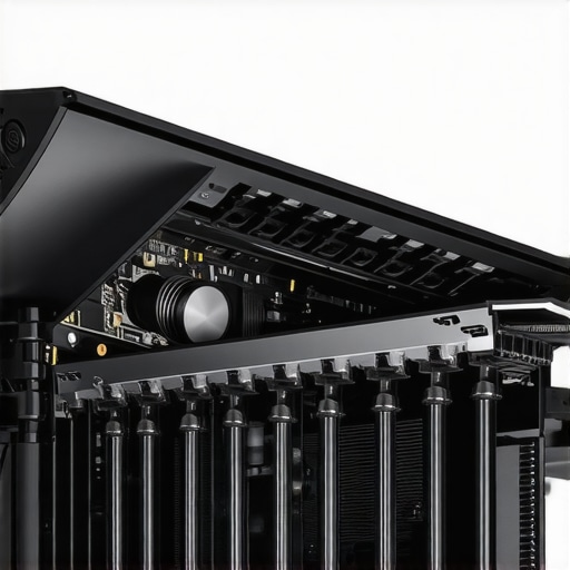 Internal cooling system of a high-end RTX gaming laptop showing vapor chambers and heat pipes.
