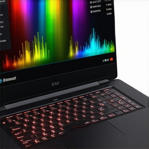 Gaming laptop with cooling system and high refresh rate display for high FPS gaming.