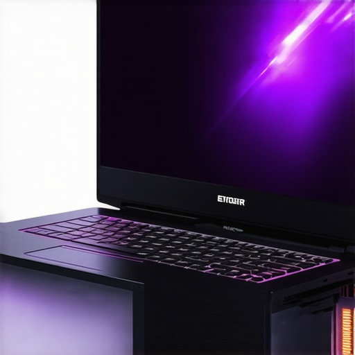 High-performance RTX gaming laptop with cooling system and 144Hz display
