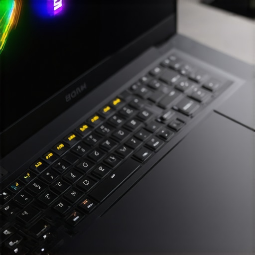 Gaming laptop showcasing advanced cooling features such as multiple fans and heat pipes