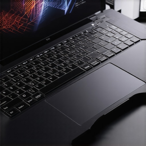 A gaming laptop equipped with vapor chamber cooling and graphene thermal pads demonstrating advanced thermal management.