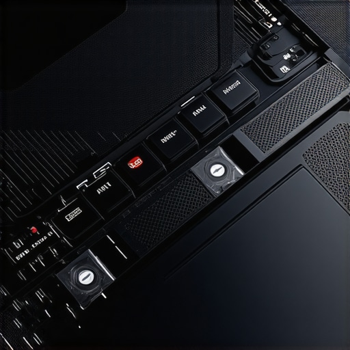 Detailed view of vapor chamber cooling in a gaming laptop